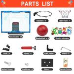 Mini Basketball Hoop with LED Scoreboard for Kids