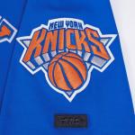 NY Knicks Classic Chenille Cotton Tee - Royal Blue