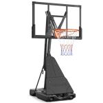 Adjustable 10ft Portable Basketball Hoop with Wheels