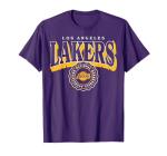 Los Angeles Lakers Arched Crest Basketball T-Shirt