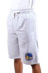 Golden State Warriors Men's French Terry Shorts, Gray