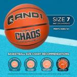 AND1 Chaos Rubber Basketball - Graffiti Series 29.5”
