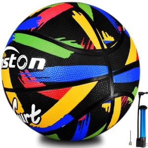Senston Size 7 Basketball with Pump