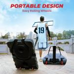 Adjustable Portable Basketball Hoop for All Ages