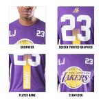 Lebron James Men's Team Color T-Shirt, Large