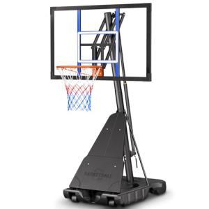 Adjustable 10FT Outdoor Basketball Hoop with Backboard