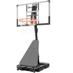 Adjustable Basketball Hoop with 44-Inch Backboard