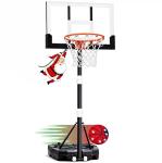 WIN.MAX Adjustable Kids Basketball Hoop 29" Backboard