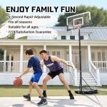 Aimking Adjustable Portable Basketball Hoop for All