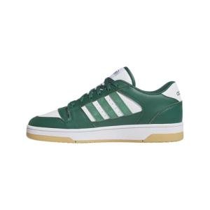 Adidas Break Start Sneakers in White/Green
