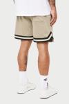 Men's Mesh Basketball Shorts with Zipper Pocket