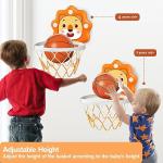 Kids Adjustable Height Indoor Basketball Hoop Toy