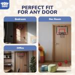 Over The Door Basketball Hoop with 4 Balls