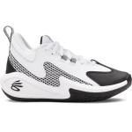 Under Armour Kids' Curry 3Z Sneakers - White/Black
