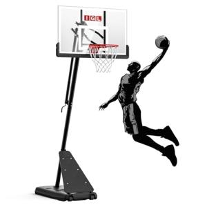 52" Portable Adjustable Basketball Hoop System