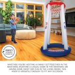 Franklin Sports Kids Inflatable Basketball Hoop Set