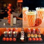 16 Mini Basketball Stress Balls - Fun Party Favors