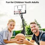 Adjustable Outdoor Portable Basketball Hoop System