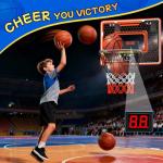 Over-The-Door LED Basketball Hoop for Kids