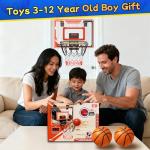 Over-The-Door LED Basketball Hoop for Kids