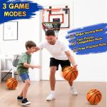 Over-The-Door LED Basketball Hoop for Kids