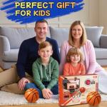 Over-The-Door LED Basketball Hoop for Kids