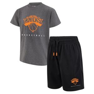 Youth NBA Knicks Super Soft T-Shirt & Shorts Set