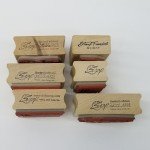 Vintage Wood Block Rubber Stamp Set - Limited Edition
