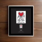 Keith Haring "Love Forever" Limited Edition Stamp