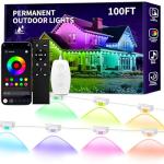 100ft Waterproof RGB Outdoor Smart LED Lights