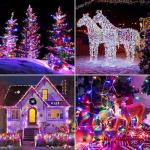 Ccinny 1000 LED Christmas Lights with Remote