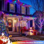 JMEXSUSS 168FT 600 LED Multicolor String Lights