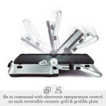 Breville BGR700BSS Sear and Press Grill, Brushed Stainless Steel