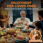 Baker's Friend Panini Press Electric Griddle, Panini Grill Press Sandwich Maker Press, Grilled Cheese Maker, Sandwichera Electrical, Browning Control, Non Stick Surfaces, 4-Slices, Stainless Steel