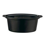 Cuisinart PSC-350 3-1/2-Quart Programmable Slow Cooker, Silver, 9-1/2 in H x 9.1 in W x 12.67 in L