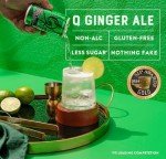 Q Mixers Premium Ginger Ale, Premium Cocktail Mixer Made with Real Ingredients, 7.5 Fl oz (Pack of 24)