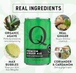 Q Mixers Premium Ginger Ale, Premium Cocktail Mixer Made with Real Ingredients, 7.5 Fl oz (Pack of 24)