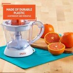 IMUSA 34oz Electric Citrus Juicer, White