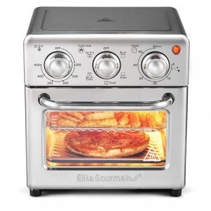 8.5Qt. Stainless Steel Air Fryer Oven with Recipes
