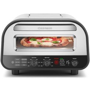 Chefman Electric Indoor Pizza Oven with Stone & Peel