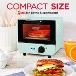 DASH Aqua Mini Toaster Oven for Versatile Cooking