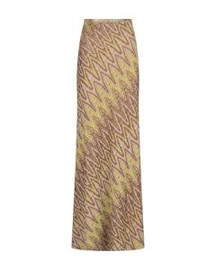 Silvia Tcherassi, Famara Skirt, M, Zigzag Neon