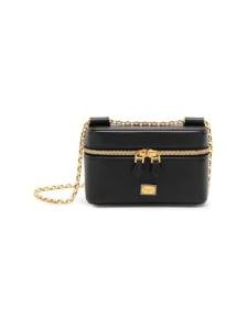 Dolce&Gabbana, Leather Vanity Bag, Nero