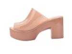 Chic Iridescent High-Heel Mule Sandals for Women
