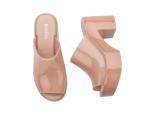 Chic Iridescent High-Heel Mule Sandals for Women