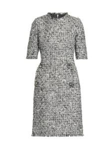 Dolce&Gabbana, Rachel Tweed Knee-Length Dress, 38 (2), Fantasia