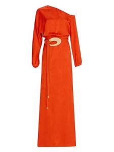 SILVIA TCHERASSI, Elga Dress, S, Vibrant Orange
