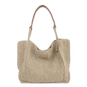 The Sak Los Feliz Large Tote Bag - Hand Crochet Handbag With Stylish Design For Everyday - Roomy, Durable, Lined Purse With Shoulder Bag Strap, Zipper Pocket for Tavel, Beach Bag