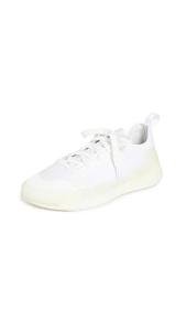 Stella McCartney Adidas Women's ASMC Treino Sneakers, Ftwwht/Ftwwht/Ftwwht, White, Off White, 9 Medium US