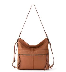 The Sak Ashland Bucket Bag in Leather, Tobacco
